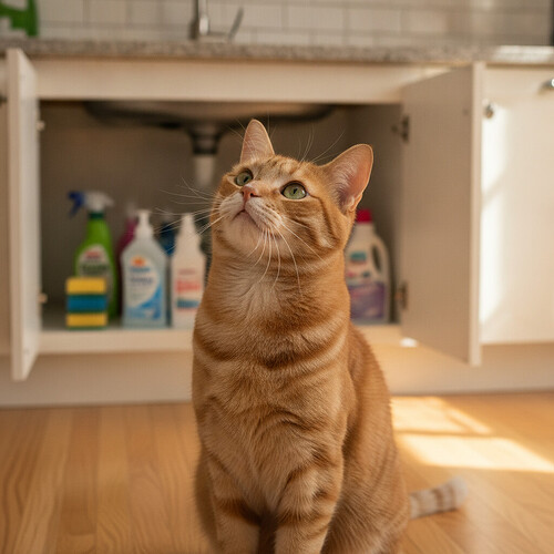 Household Chemicals That Are Toxic to Cats: A Room-by-Room Guide