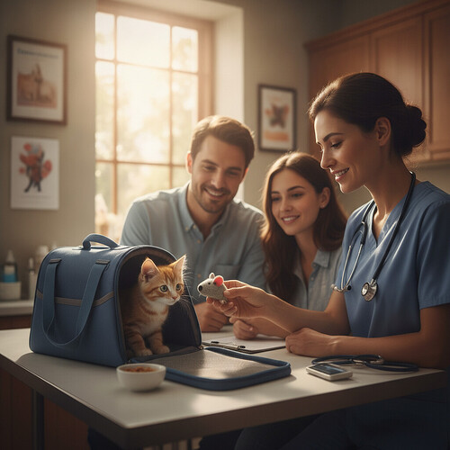 What to Expect at Your New Cat's First Vet Visit