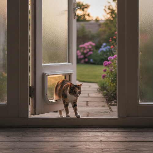 How to Train Your Cat to Use a Cat Door Safely
