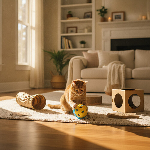 Solo Cat Enrichment: How to Keep a Home-Alone Cat Busy All Day