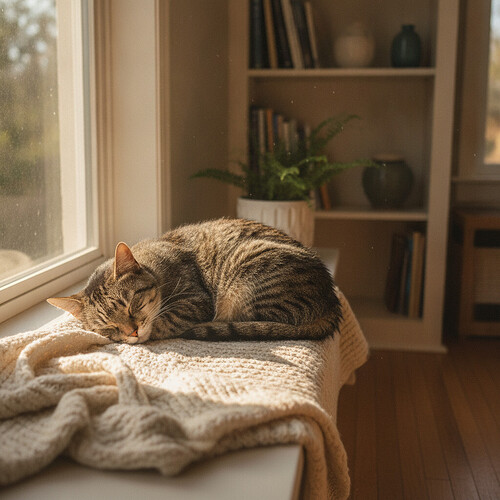 Why Does My Senior Cat Sleep So Much More? What's Normal and What's Not