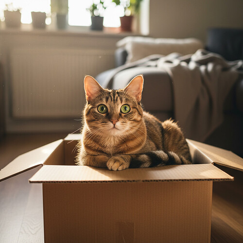 Why Does My Cat Sit in Boxes? The Real Reason
