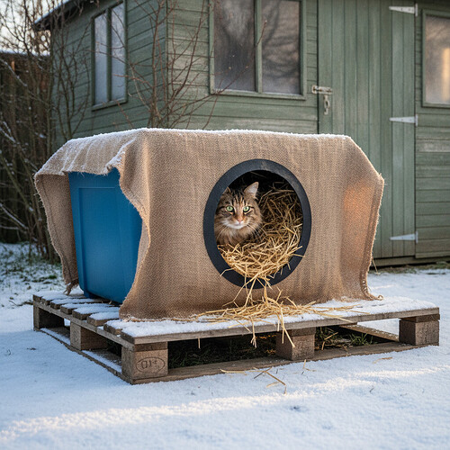 How to Build a DIY Winter Shelter for Outdoor Cats