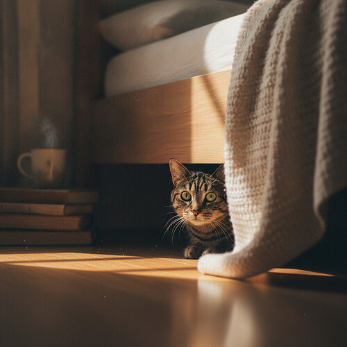 The Cat Who Wouldn't Let Us Touch Her for a Year